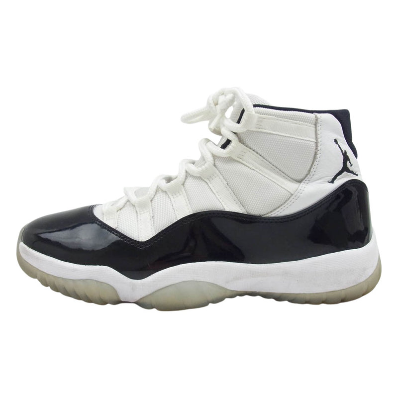 NIKE ナイキ 378037-100 Air Jordan 11 Retro Concord エアジョーダン11 レトロ コンコルド スニーカー ホワイト系 ブラック系 27.5cm【中古】