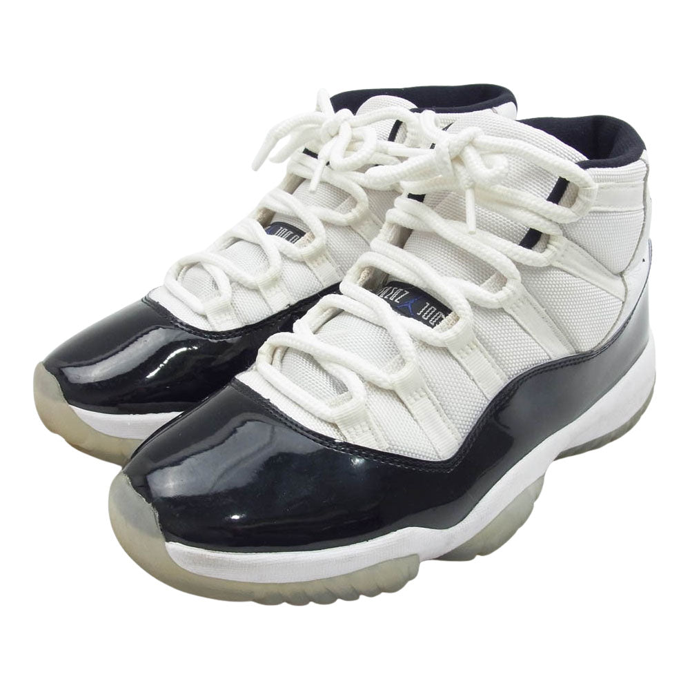 NIKE ナイキ 378037-100 Air Jordan 11 Retro Concord エアジョーダン11 レトロ コンコルド スニーカー ホワイト系 ブラック系 27.5cm【中古】