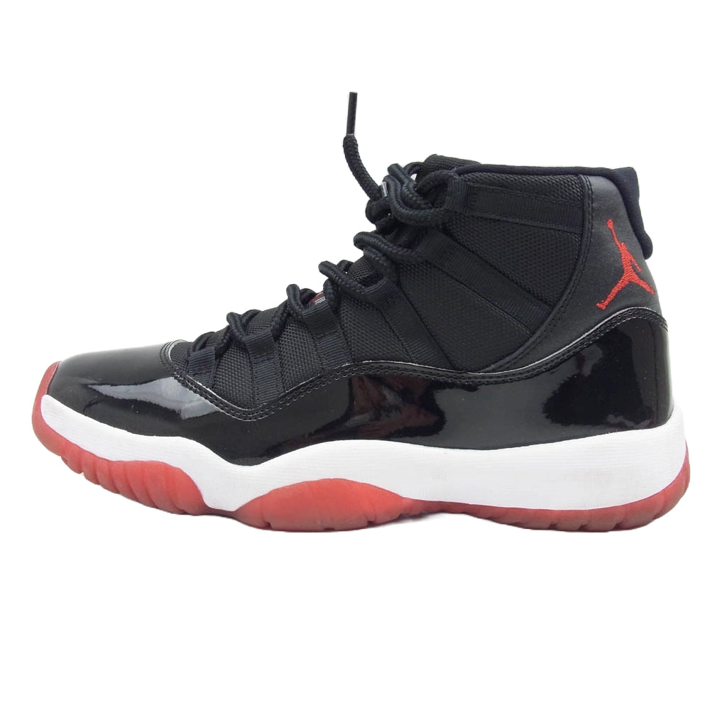 NIKE ナイキ 378037-061 Air Jordan 11 Retro Bred エアジョーダン11 ブレッド スニーカー ブラック系 27cm【中古】