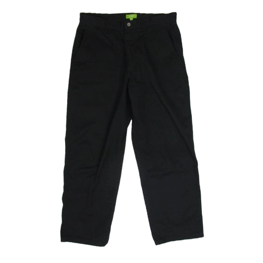 HUF ハフ PTU0161 BOYD PANT ボトムス パンツ ワイドパンツ チノパンツ ブラック系 34【中古】