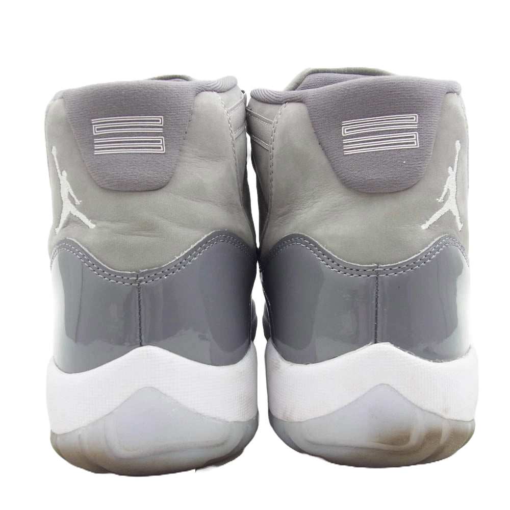 NIKE ナイキ CT8012-005 AIR JORDAN 11 RETRO AJ11 MEDIUM GREY ジョーダン11 ミディアムグレー スニーカー グレー系 27cm【中古】