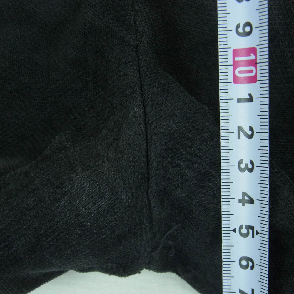 Lee リー ヴィンテージ USA製 42TALON ZIP ベロア ストレート パンツ ブラック系 サイズ表記なし【中古】