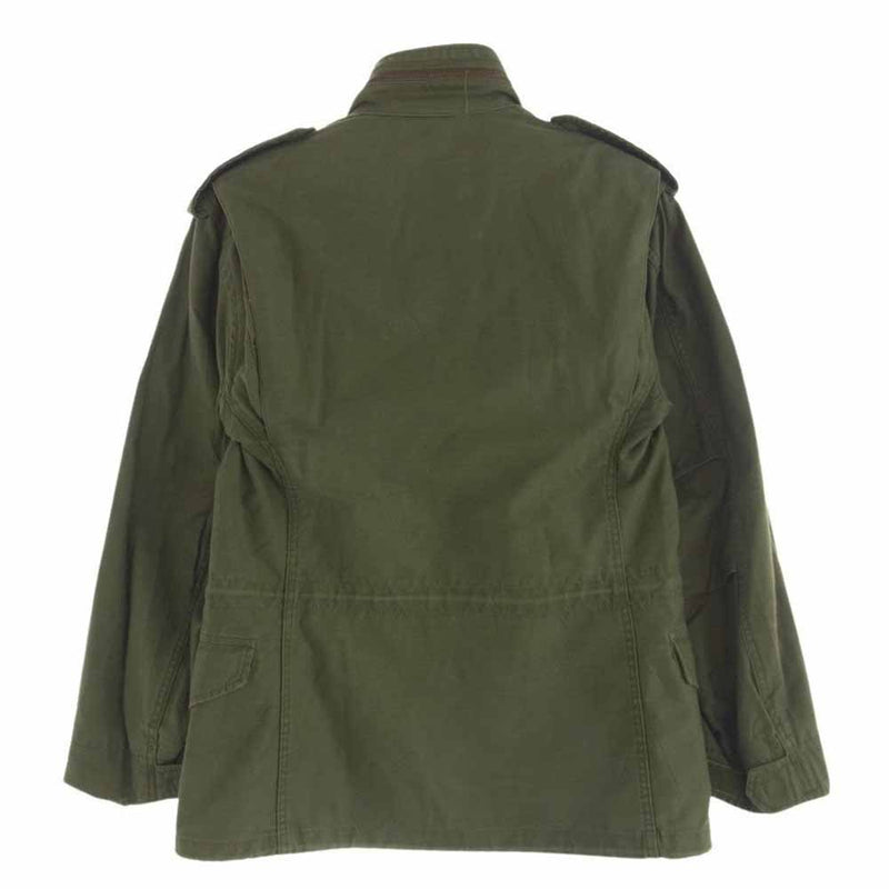 ヴィンテージ 80s 81年製 US ARMY 米軍 M-65 フィールド ジャケット カーキ系 XS-SHORT【中古】