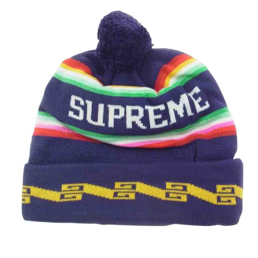 Supreme シュプリーム 11AW bolivia beanie ビーニー ニット帽 パープル系【中古】