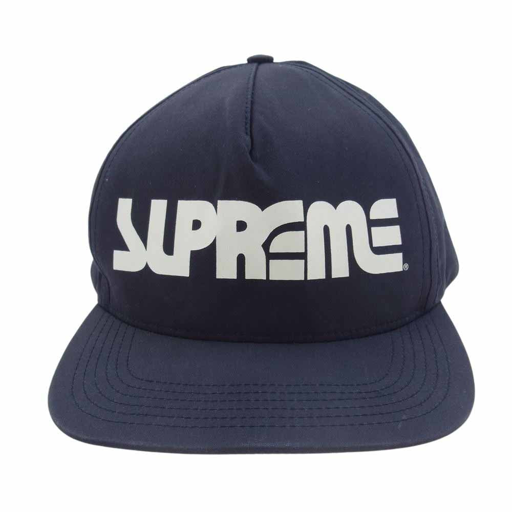 Supreme シュプリーム 15SS Surf style 5-panel cap パネル キャップ 帽子 ネイビー系【中古】