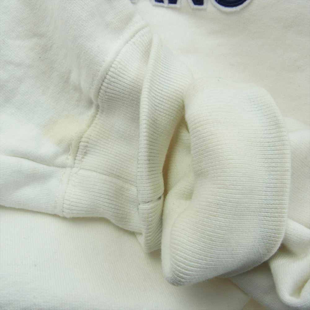 Supreme シュプリーム 22AW Milano Half Zip Pullover ミラノ ハーフジップ プルオーバー スウェット ホワイト系 M【中古】
