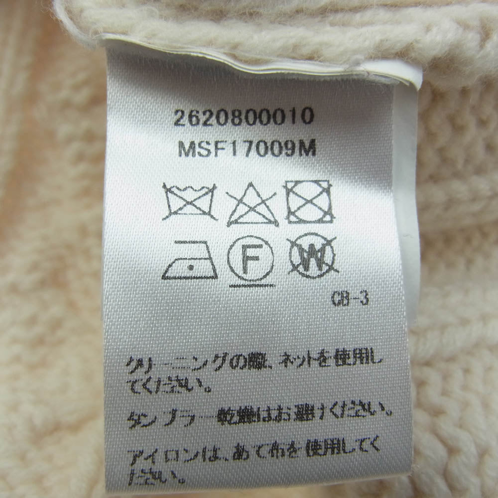 ラッドバイデミリー ウール ニット セーター オフホワイト系 S【中古】