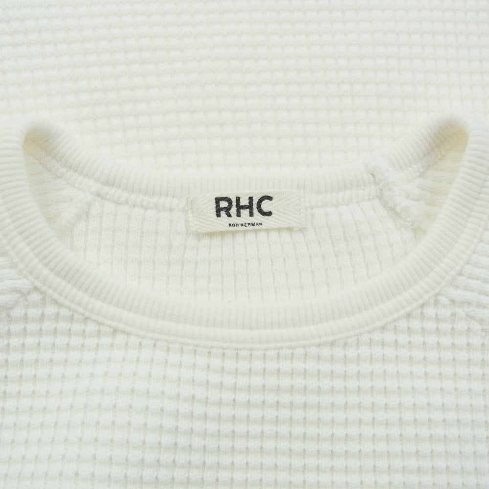Ron Herman ロンハーマン 2820900259 RHC サーマル ニット ワッフル生地 ホワイト系 S【中古】