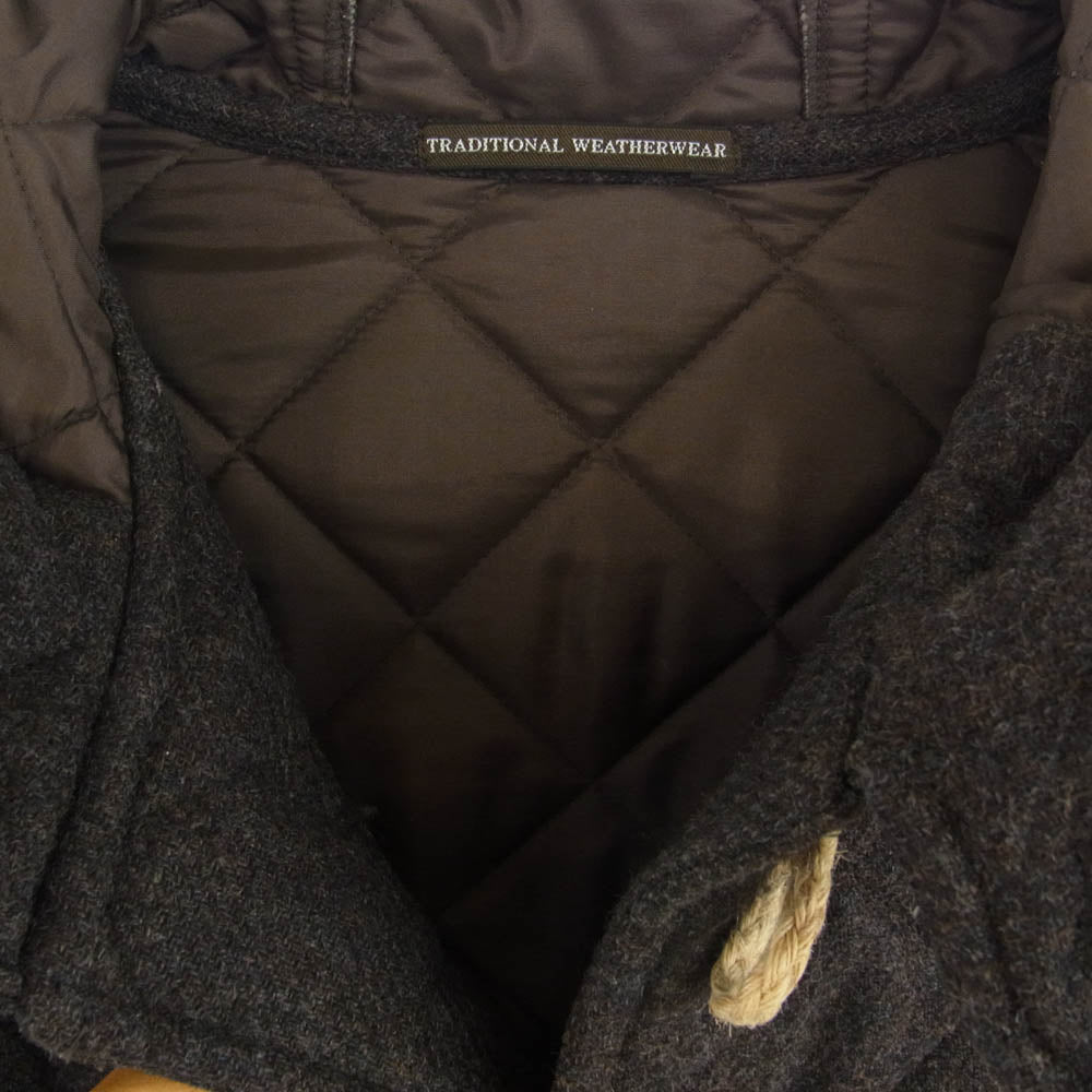Traditional Weatherwear トラディショナルウェザーウェア 122BA-1004B キルティング ダッフル コート ブラウン系 40【中古】