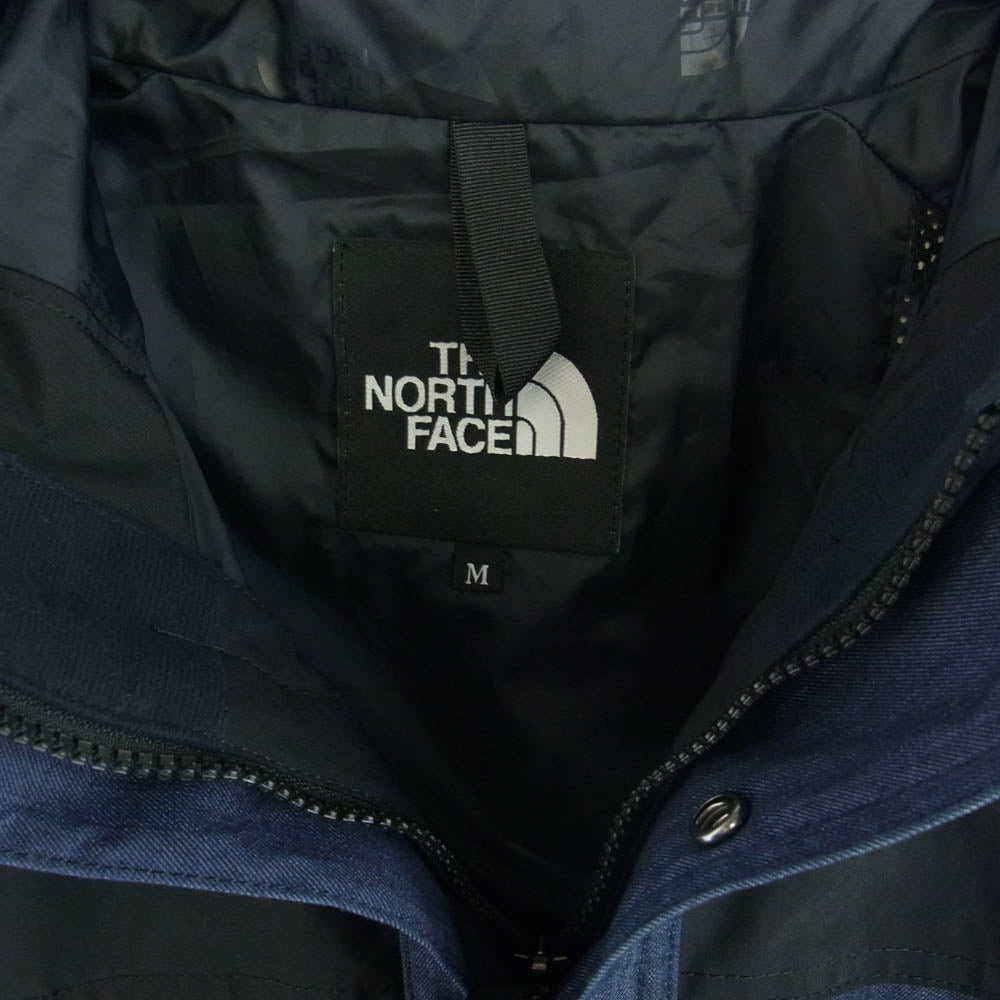 THE NORTH FACE ノースフェイス NP12032 MOUNTAIN LIGHT DENIM JACKET GORE-TEX マウンテンライト デニム ジャケット インディゴデニム M【中古】