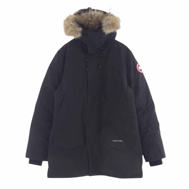 CANADA GOOSE カナダグース 2062MA 国内正規品 サザビーリーグタグ LANGFORD PARKA ラングフード パーカ ダウン ジャケット ブラック系 M【中古】