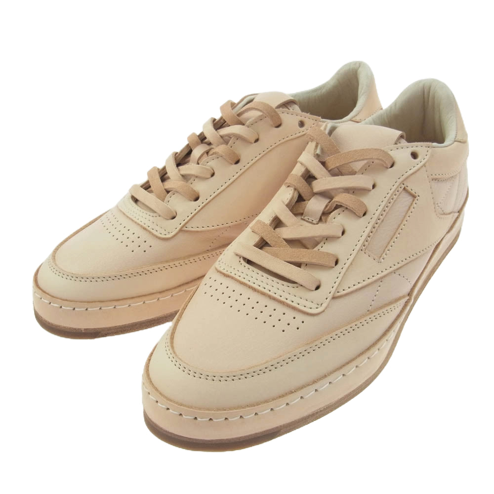 Hender Scheme エンダースキーマ mip-31 MANUAL Industrial products 31 マニュアル インダストリアル プロダクツ レザー シューズ ナチュラル 5【美品】【中古】