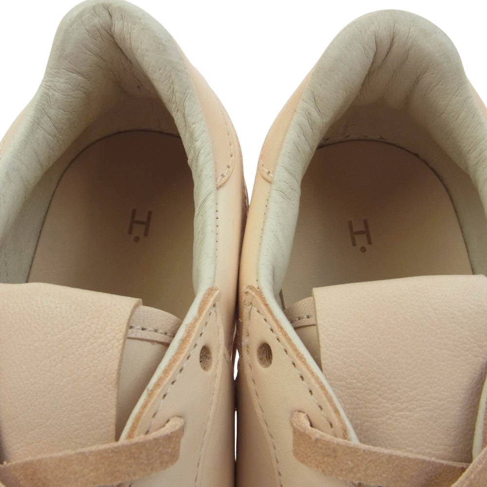 Hender Scheme エンダースキーマ mip-31 MANUAL Industrial products 31 マニュアル インダストリアル プロダクツ レザー シューズ ナチュラル 5【美品】【中古】