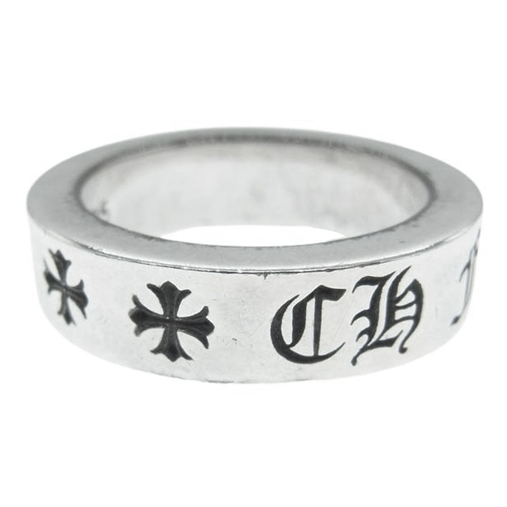 CHROME HEARTS クロムハーツ（原本無） 6mm SPACER FOREVER スペーサー フォーエバー リング シルバー系 16.5号【中古】