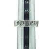 CHROME HEARTS クロムハーツ（原本無） 6mm SPACER FOREVER スペーサー フォーエバー リング シルバー系 16.5号【中古】