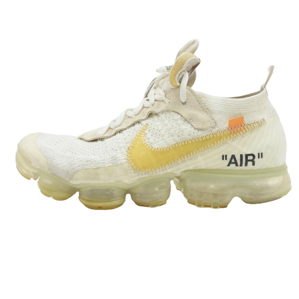 NIKE ナイキ AA3831-100 × OFF-WHITE オフホワイト THE10 AIR VAPORMAX エア ヴェイパーマックス ホワイト スニーカー オフホワイト系 26.5cm【中古】