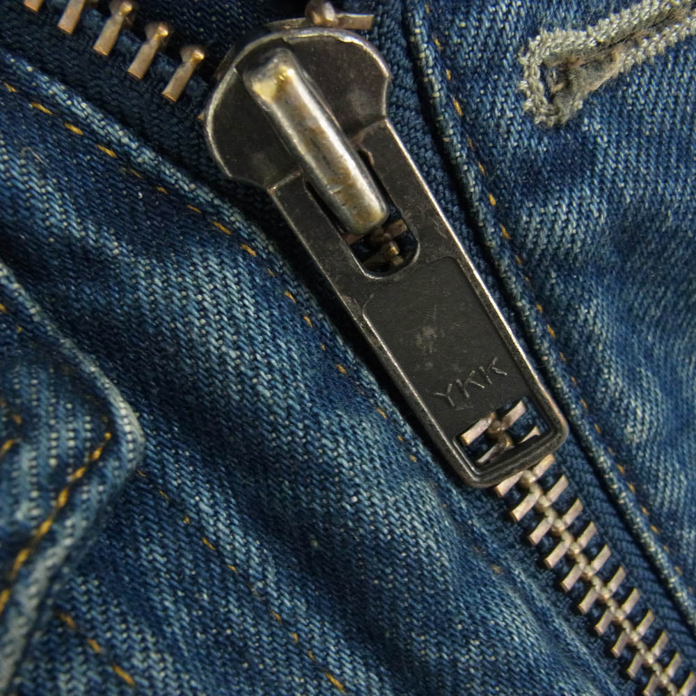 FACETASM ファセッタズム 20SS × LEVIS BIKERS TRUCKER JACKET デニム バイカーズトラッカージャケット ライダース インディゴブルー系 M【中古】