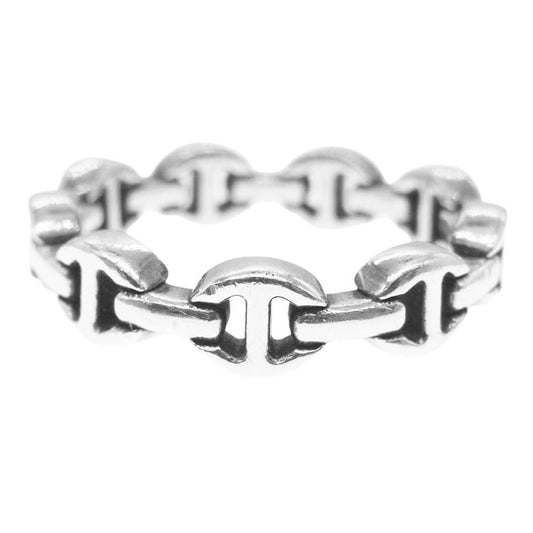 HOORSENBUHS ホーセンブース HB002 販売証明カード付 DAME TRI LINK トライリンク リング シルバー系 20号【中古】