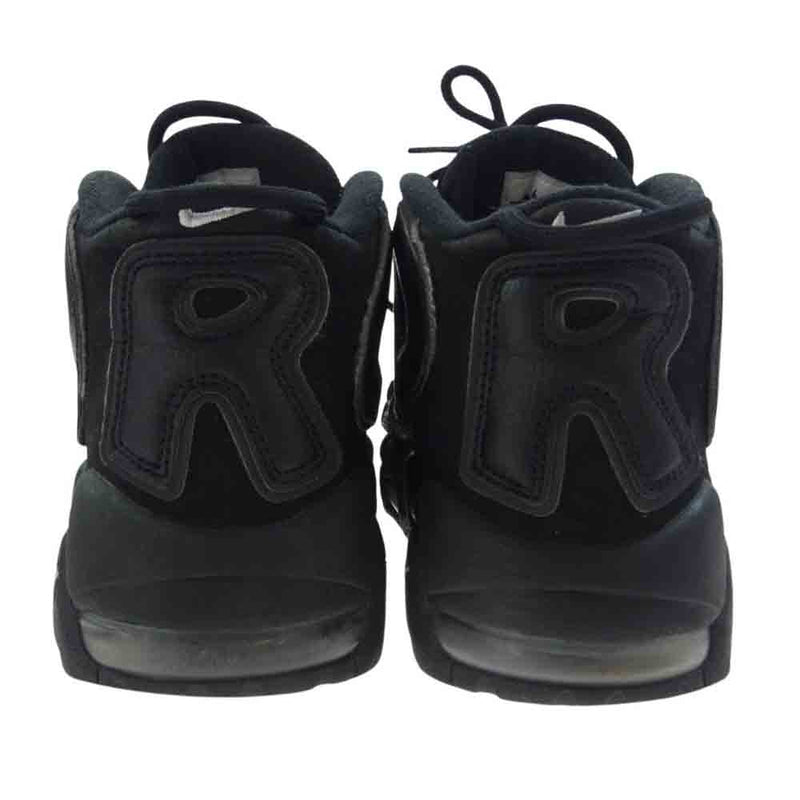 Supreme シュプリーム 5550-007 × NIKE ナイキ 902290-001 Air More Uptempo エアモアアップテンポ スニーカー ブラック系 27cm【中古】