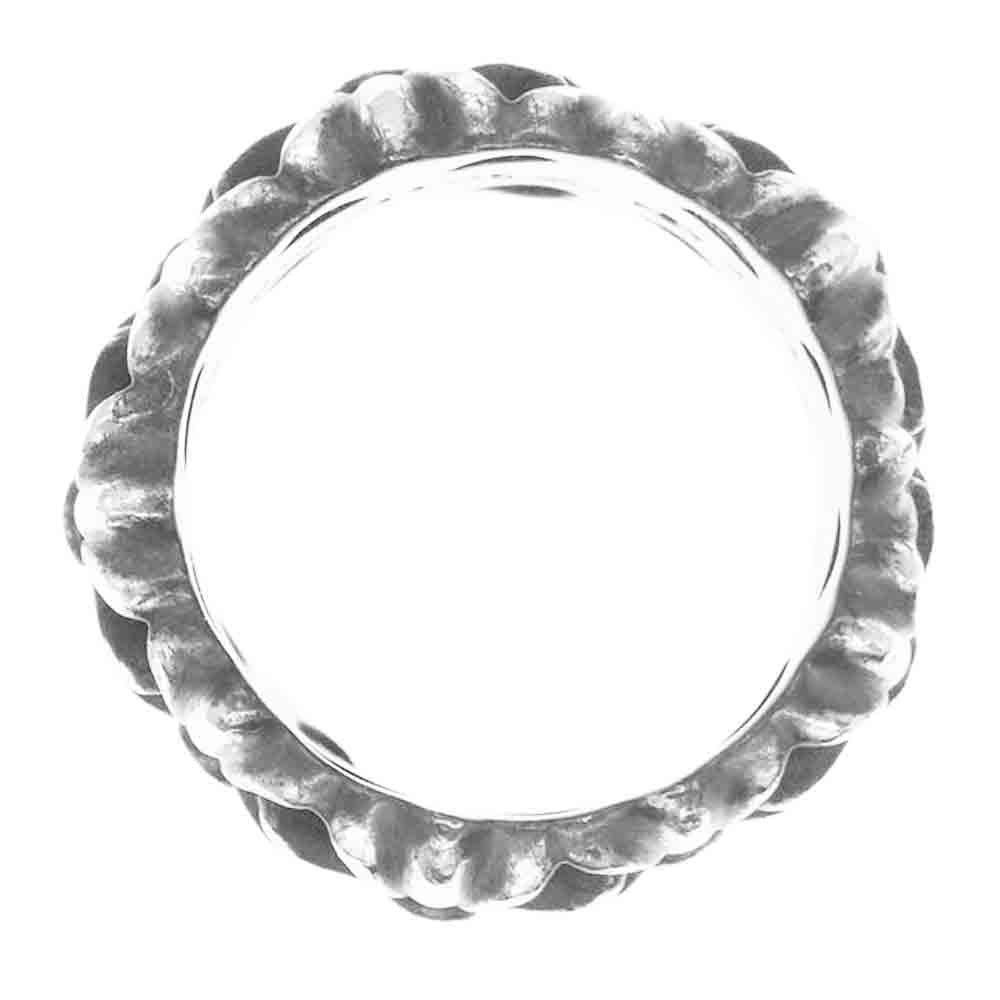 CHROME HEARTS クロムハーツ（原本無） CEMETERY セメタリー クロス リング 19号【中古】