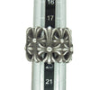 CHROME HEARTS クロムハーツ（原本無） CEMETERY セメタリー クロス リング 19号【中古】