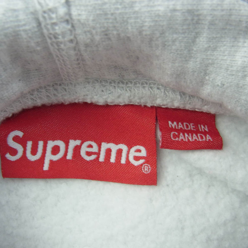 Supreme シュプリーム Motion Logo Hooded Sweatshirt モーション ロゴ フーデッド パーカー グレー系 M【中古】