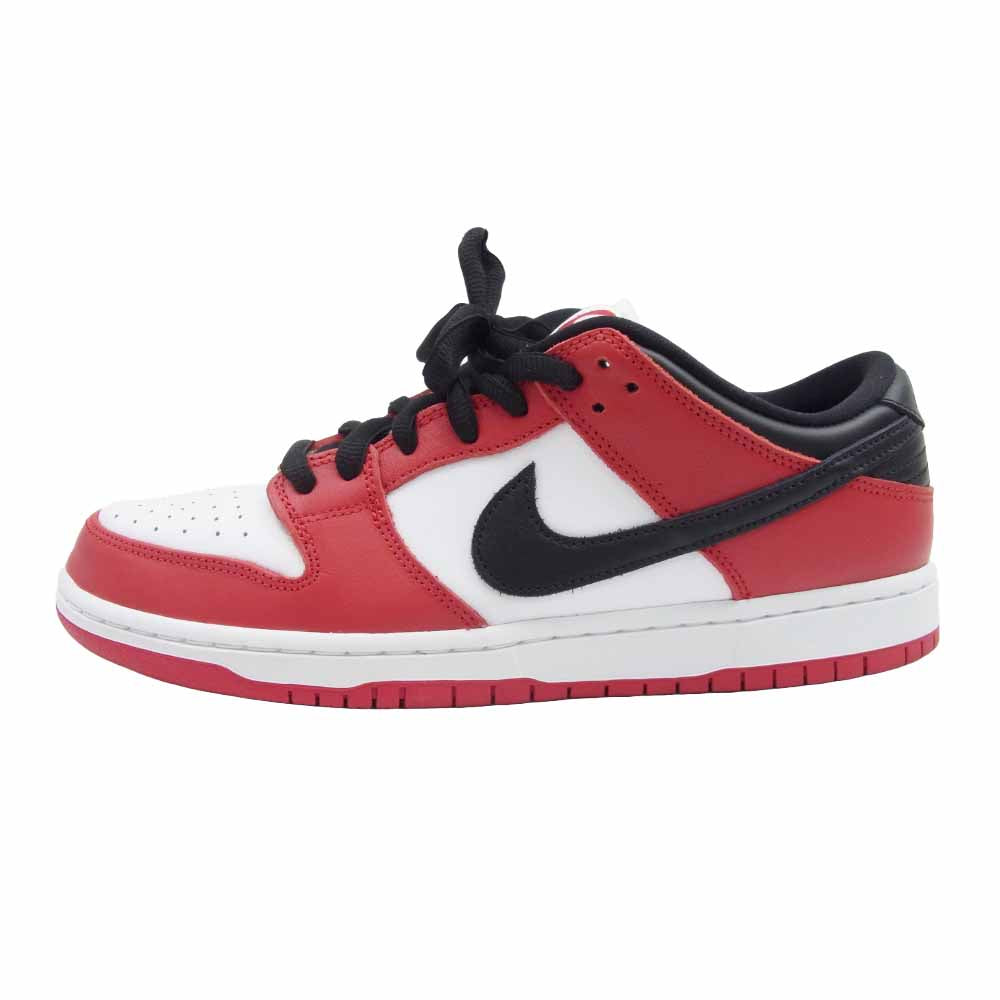 NIKE SB ナイキエスビー BQ6817-600 Dunk Low Pro J-Pack Chicago Varsity Red and White ダンク ロー プロ ジェーパック シカゴ バーシティレッド アンド ホワイト レッド系 ホワイト系 27.5cm【中古】