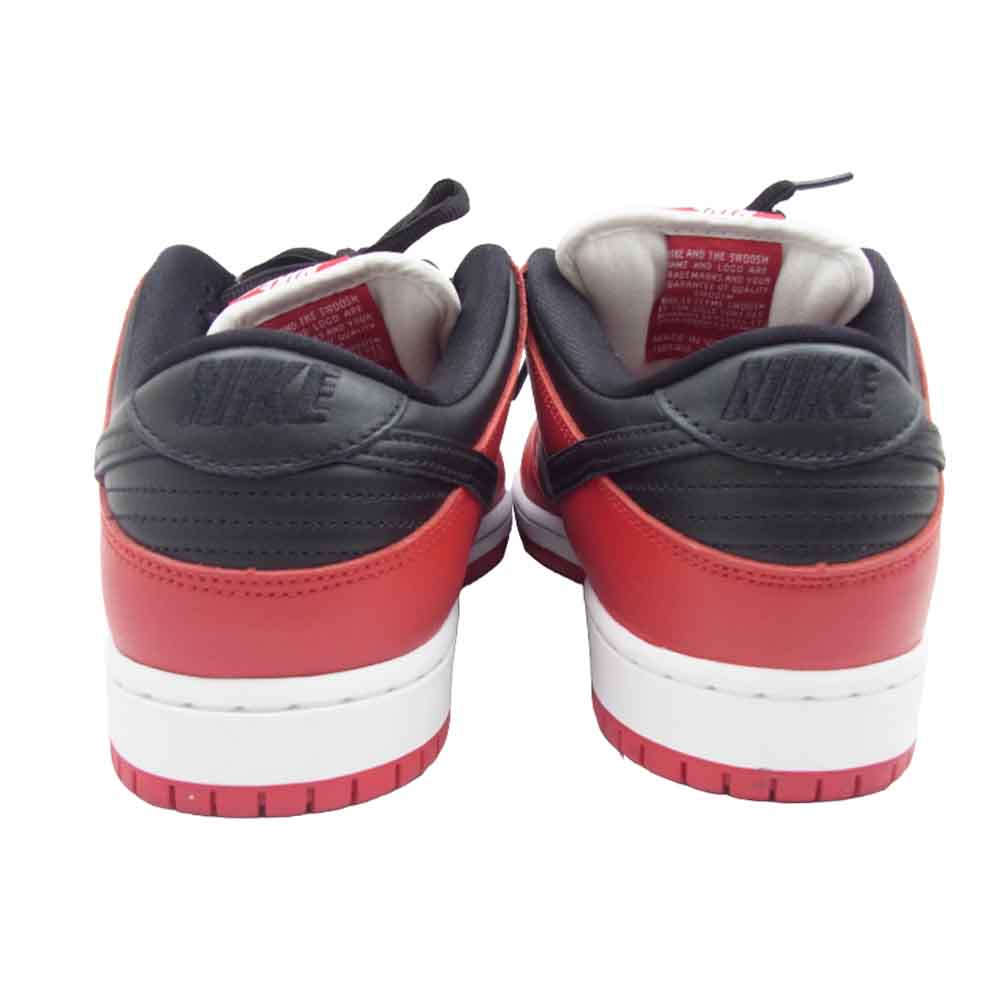 NIKE SB ナイキエスビー BQ6817-600 Dunk Low Pro J-Pack Chicago Varsity Red and White ダンク ロー プロ ジェーパック シカゴ バーシティレッド アンド ホワイト レッド系 ホワイト系 27.5cm【中古】