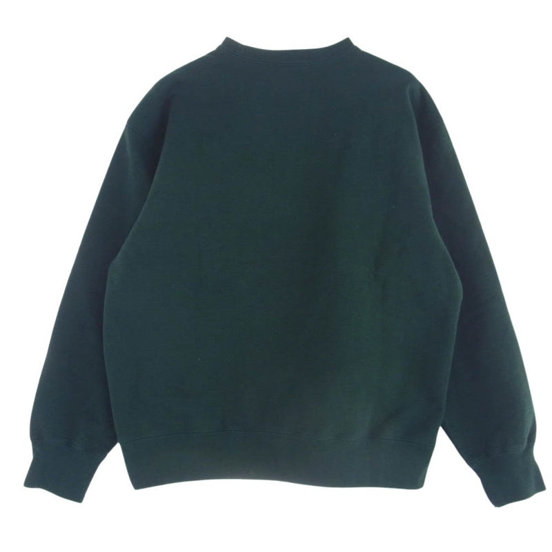 Supreme シュプリーム 22AW Box Log Crewneck ボックスロゴ クルーネック スウェット グリーン系 M【中古】