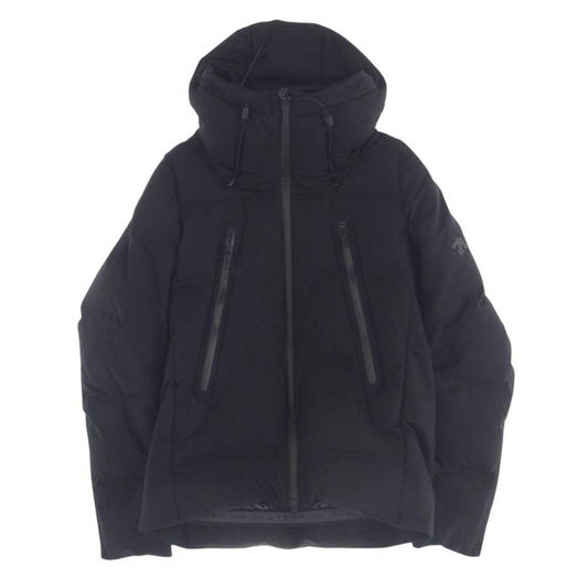 DESCENTE デサント DAMOGK30U ALLTERRAINオルテライン MOUNTAINEERマウンテニア 水沢ダウン フーデッド ダウンジャケット ブラック系 S【中古】