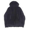 DESCENTE デサント DAMOGK30U ALLTERRAINオルテライン MOUNTAINEERマウンテニア 水沢ダウン フーデッド ダウンジャケット ブラック系 S【中古】