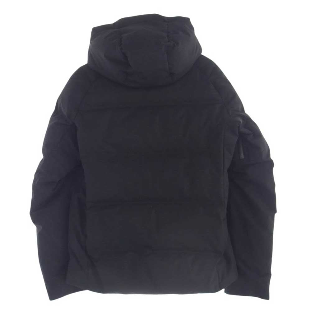 DESCENTE デサント DAMOGK30U ALLTERRAINオルテライン MOUNTAINEERマウンテニア 水沢ダウン フーデッド ダウンジャケット ブラック系 S【中古】