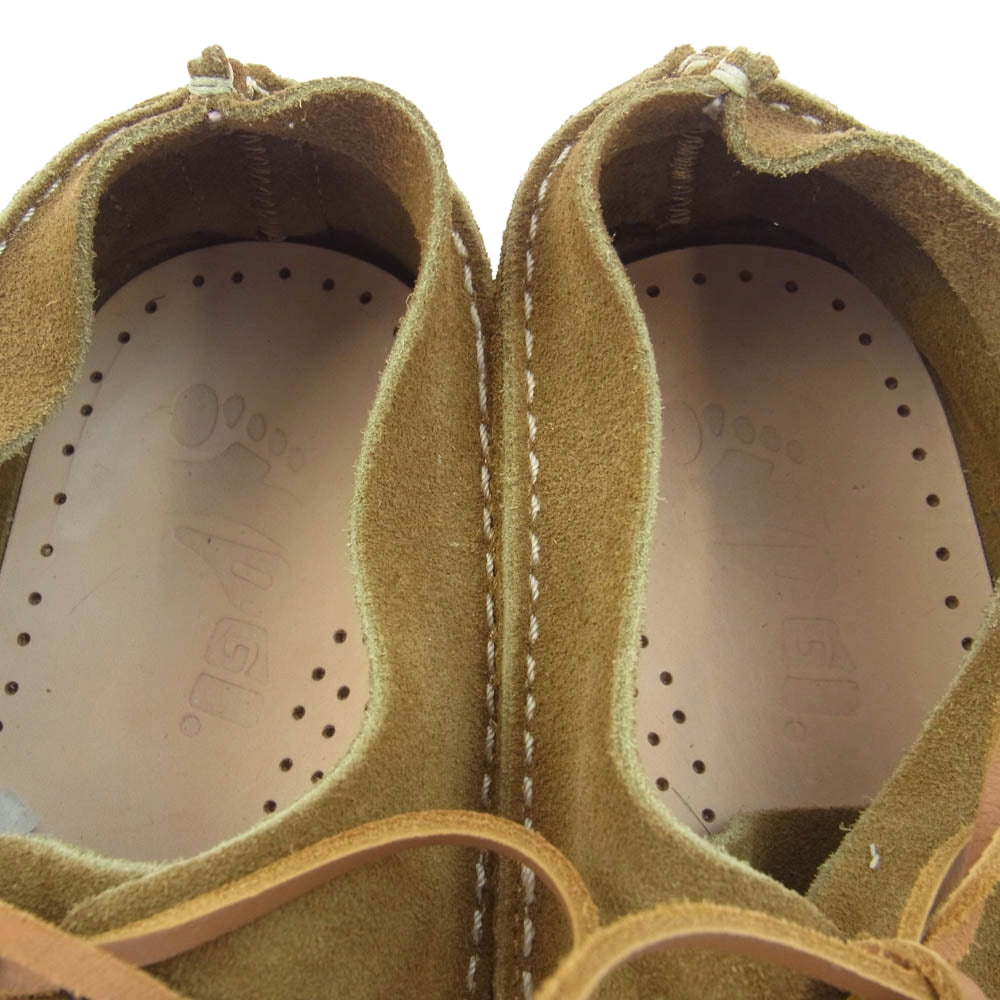 Nigel Cabourn ナイジェルケーボン 80451262500 × Yogi Footwear FINN II ヨギー フットウェア レザーシューズ ライトブラウン系 6UK【中古】