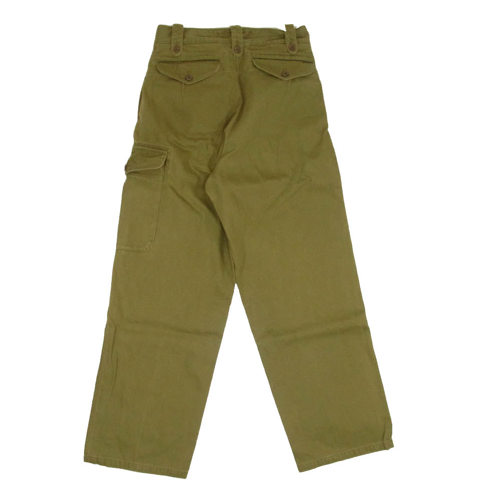 Nigel Cabourn ナイジェルケーボン 8048-00-50005 BATTLE DRESS PANT INDIAN TWILL バトル ドレス パンツ インディアンツイル カーキ系 30【中古】