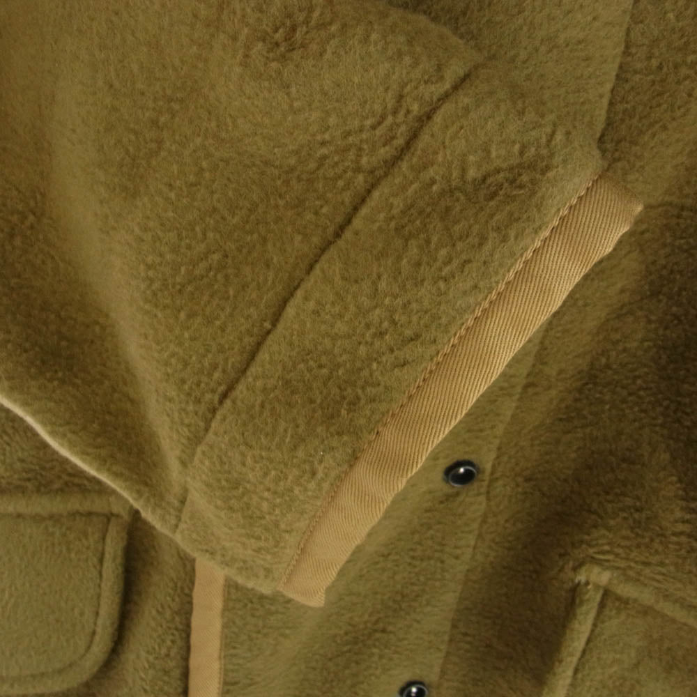 Nigel Cabourn ナイジェルケーボン 8047-00-30010 LINER JAKET REVERSIBLE COTTON BLANKET ライナージャケット リバーシブル コットン ブランケット カーキ系 46【中古】
