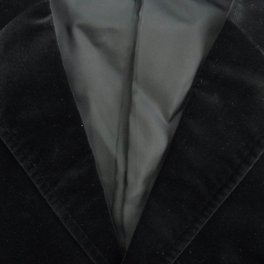 ポールスミス ベロア ジャケット パンツ セットアップ ブラック系 上：XL　下：82【中古】