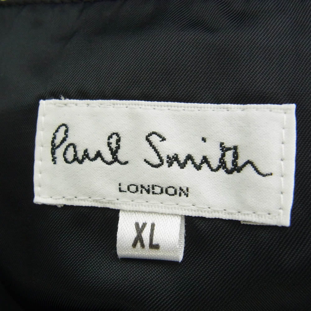 ポールスミス ベロア ジャケット パンツ セットアップ ブラック系 上：XL　下：82【中古】