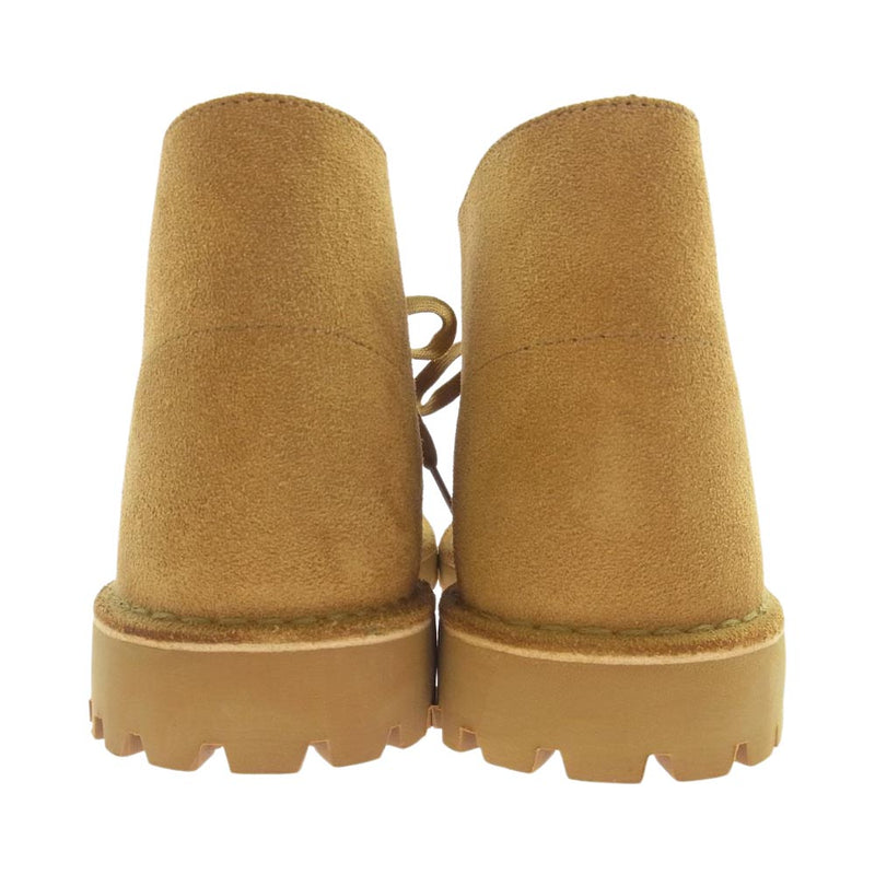 Clarks クラークス 261627037085 Desert Rock Oakmoss Suede スウェード デザート ロック スエード ブーツ ライトブラウン系 26.5cm【美品】【中古】