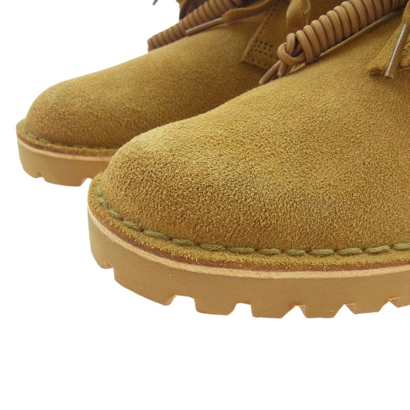 Clarks クラークス 261627037085 Desert Rock Oakmoss Suede スウェード デザート ロック スエード ブーツ ライトブラウン系 26.5cm【美品】【中古】