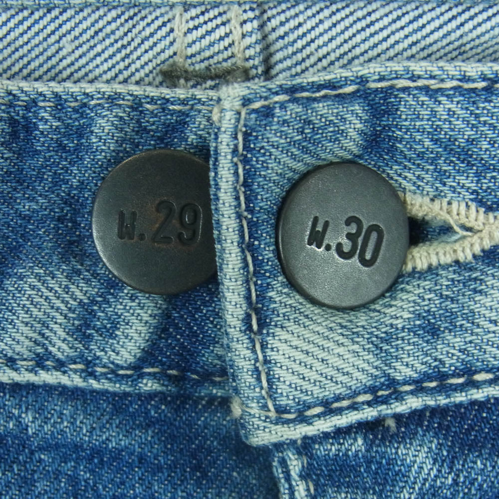 N.HOOLYWOOD エヌハリウッド 202-CP01 ブーツカット ストレッチ デニム パンツ インディゴブルー系 38【中古】