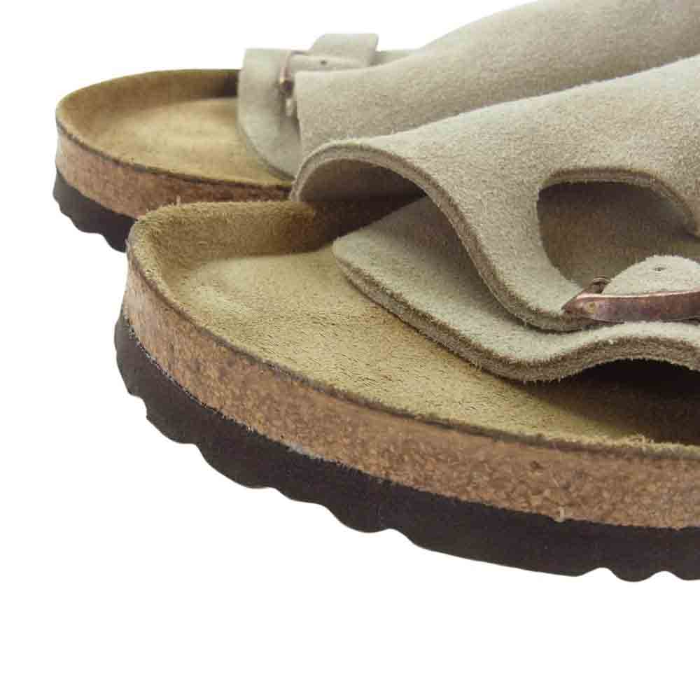 BIRKENSTOCK ビルケンシュトック ZURICH チューリッヒ スエード ダブルモンク サンダル ベージュ系 26cm【中古】