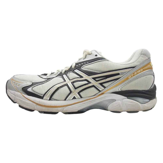 asics アシックス F960923 GT-2160 ローカット スニーカー ホワイト系 シルバー系 27cm【中古】