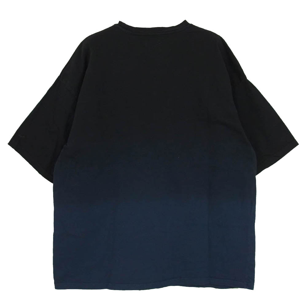 Ron Herman ロンハーマン 3420900123 RHC 21AW グラデーション ヘビーウェイト Tシャツ 半袖 ネイビー系 M【中古】