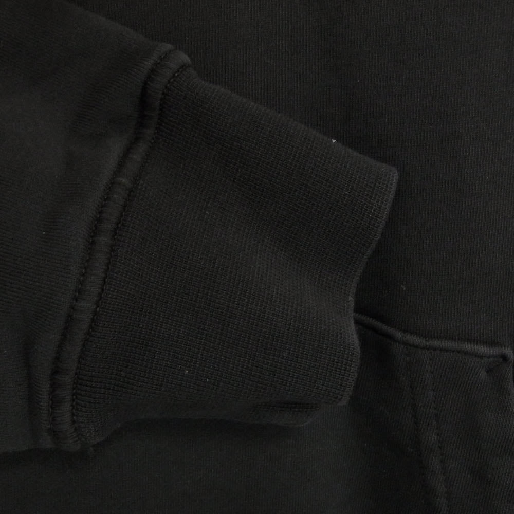 STONE ISLAND ストーンアイランド 20SS 721564151 袖ロゴワッペン コットン スウェット プルオーバー パーカー ブラック系 L【中古】