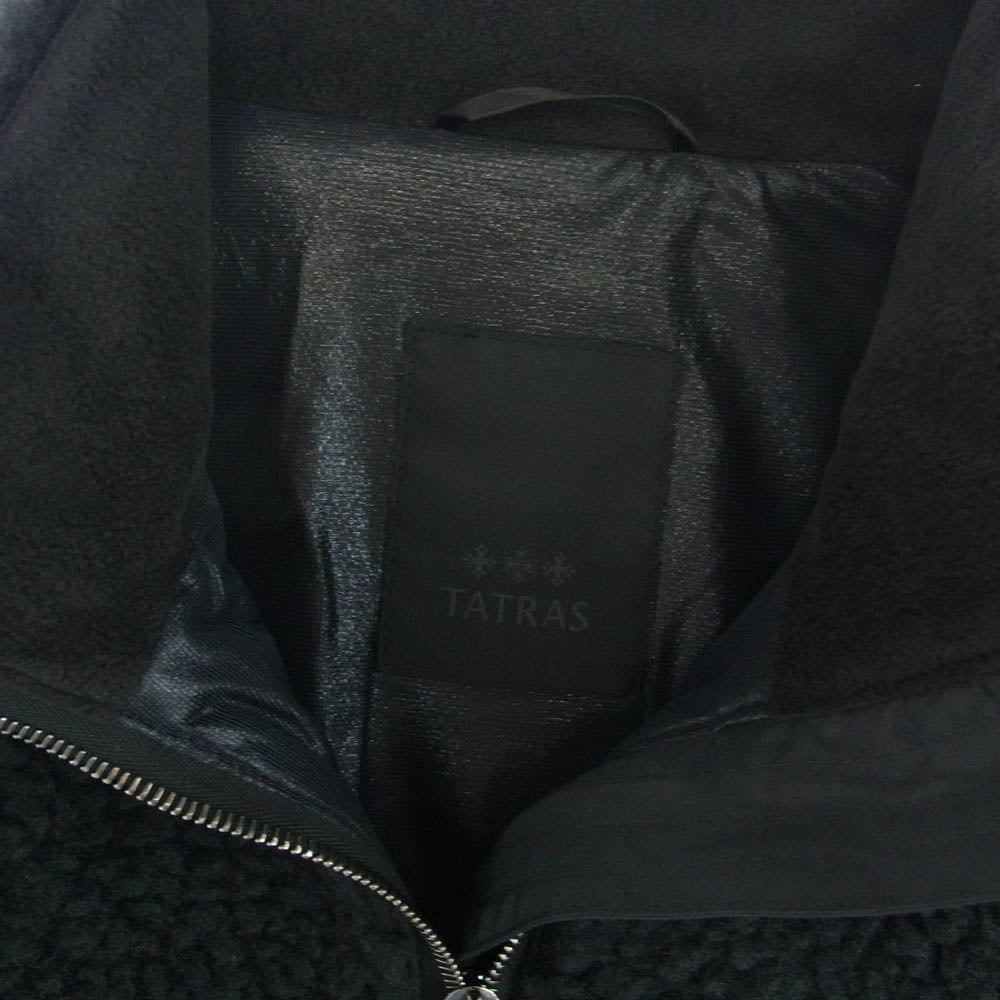 TATRAS タトラス MTAT22A4846 BATORA バトラ フリース ジャケット 4 ブラック ブラック系 04   180/100A【美品】【中古】
