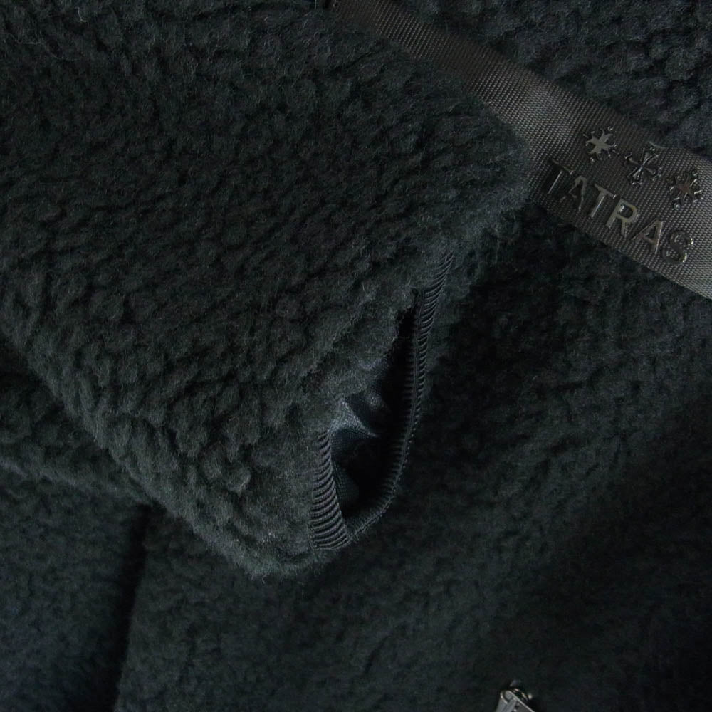 TATRAS タトラス MTAT22A4846 BATORA バトラ フリース ジャケット 4 ブラック ブラック系 04   180/100A【美品】【中古】