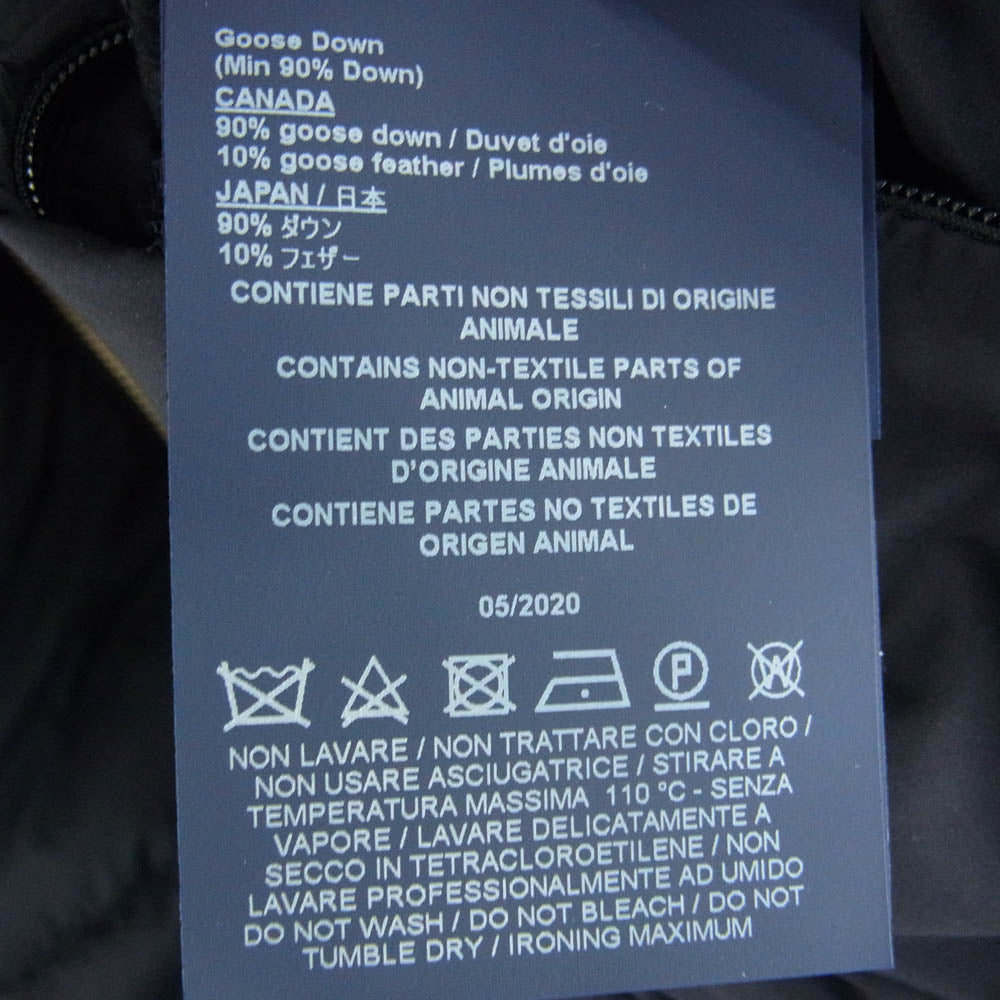 Herno ヘルノ PI0848D-39601-9300 DIAGONAL WOOL AND NUAGE PARKA ウール切替 フード ダウン コート ジャケット ブラック系 42【美品】【中古】