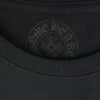 CHROME HEARTS クロムハーツ（原本無） クルーネック スクロールラベル プリント ポケット Tシャツ 半袖 L ブラック ブラック系 L【中古】