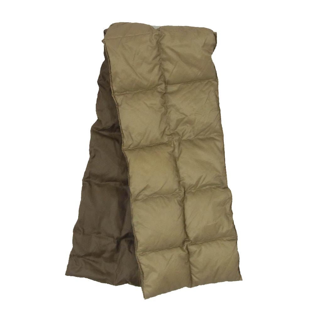 Gramicci グラミチ × TAION INNER DOWN SCARF TG-1F-004 インナー ダウン マフラー カーキ系【中古】