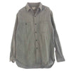 Buzz Rickson's バズリクソンズ M23003 MOCK TWIST CHAMBRAY WORK SHIRT モックツイスト 杢シャンブレー 長袖シャツ グレー系 16-16.5【中古】